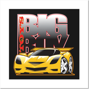 Big Boy Toy's Vette Posters and Art